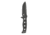 Benchmade Sibert Adamas Chord Fixed Blade Knife, 4.2in CPM-CruWear Steel Drop Point Black Coated Blade, Steel Handle, 375BK-1