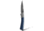 Benchmade Successor Folding Knife, 2.56in, M390 Stainless Steel, Drop-Point, 6061-T6 Aluminum, Ash Gray/ Crater Blue, 315