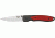 Benchmark Ceramic Folder Knife, ceramic Blade, Red Inlay BMK6001RPB