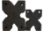 BenchMaster X-Block Shooting Rest Combo Pack Mini, Black, BMWRXBLKCOMBO