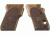 Beretta Walnut Wood Pistol Grip, 3032 Tomcat, .32 AUTO, UD6A0354