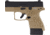 Beretta APX A1 Carry Semi Auto Pistol, 9mm Luger, 2.7 in Barrel