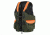 Beretta Mens Game Bag Vest,Green/Orange,L GU431T0649077WL