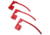 Beretta Set of 3 Empy Chamber Indicator, Red, E02848