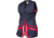 Beretta Silver Pigeon Evo Shooting Vest - Women's, Total Eclipse Blue &amp; Red, Small, GT791T155305A6S