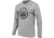 Beretta Trident Logo T-Shirt - Men's, Long Sleeve, Stone Heather, Small, TS229T1890096BS