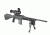 Bering Optics BEAST-R 336 3.5x50 Thermal Weapon Sight w/Digital Zoom, TAU II Core 336x256, Black, BE43550