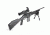 Bering Optics BEAST-R 336 3.5x50 Thermal Weapon Sight w/Digital Zoom, TAU II Core 336x256, Black, BE43550