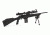 Bering Optics Hi-Res Gen 2+ Night Probe Clip-On Night Vision Attachment combo w/Hunting Series 1-4x24 Telescopic Sight and Clip-on Adaptor, Black, BE26041P