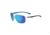Berkley BER002 Sunglasses, Silver Frame, Blue Mirror Grey Base Lens, 1479096