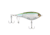 Berkley Choppo Hard Bait, Topwater, 75, 1/2 oz, 75mm, Topwater, Hook Size 5, 2 Hooks, Perfect Ghost, 1542711