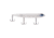 Berkley Drift Walker Hard Bait, Topwater, 110, 1/2 oz, 110mm, Topwater, Hook Size 6, 3 Hooks, Ghost White, 110, 1487133