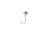 Berkley Essentials Round Ball Jigs, Hook Size 1, Tackle Size 1/8oz / 3.5g, White, BRBJ18-WH
