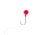 Berkley Essentials Round Ball Jigs, Hook Size 2/0, Tackle Size 1/4oz / 7g, Pink, BRBJ14-PK