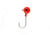 Berkley Essentials Round Ball Jigs, Hook Size 3/0, Tackle Size 1/2oz / 14g, Orange, BRBJ12-ORG