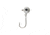Berkley Essentials Round Ball Jigs, Hook Size 3/0, Tackle Size 1/2oz / 14g, White, BRBJ12-WH