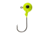 Berkley Essentials Round Ball Jigs, Hook Size 4/0, Tackle Size 3/4oz / 21g, Chartreuse, BRBJ34-CH