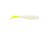 Berkley Gulp! Alive! Paddleshad, Pint 4x7, 3in, Pearl White/Chartreuse, GAPPS3-PWC