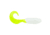 Berkley Gulp! Alive! Saltwater Swimming Mullet Soft Bait, Pearl White/Chartreuse, 5in, 1519960
