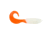 Berkley Gulp! Saltwater Swimming Mullet Soft Bait, 4in, 10 Pack, Glow/Orange, 1519936