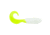 Berkley Gulp! Saltwater Swimming Mullet Soft Bait, 6in, 3 Pack, Pearl White/Chartreuse, 1519968