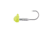 Berkley Half Head Jigs, Hook Size 2/0, Tackle Size 1/4oz / 7g, Chartreuse, 1435338