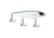 Berkley HighJacker Saltwater Hard Bait, Topwater, Saltwater, 100, 2/3 oz, 100mm, Topwater, Hook Size 6, 3 Hooks, Black Chrome, 1547894