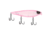 Berkley HighJacker Saltwater Hard Bait, Topwater, Saltwater, 100, 2/3 oz, 100mm, Topwater, Hook Size 6, 3 Hooks, Pinky, 1547902