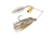Berkley Power Blade Compact Colorado/Willow Spinnerbait, 1/2oz, Herring/Gold + Silver, 1570603
