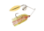 Berkley Power Blade Compact Colorado/Willow Spinnerbait, 1/2oz, Hot Slaw/Silver + Gold, 1570605