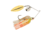 Berkley Power Blade Compact Colorado/Willow Spinnerbait, 3/4oz, Coleslaw/Silver + Gold, 1570618