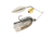 Berkley Power Blade Compact Colorado/Willow Spinnerbait, 3/4oz, Shad Spawn/Gold + Silver, 1570614