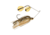 Berkley Power Blade Compact Double Colorado Spinnerbait, 1/2oz, Golden Shiner/Gold + Gold, 1570597