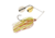 Berkley Power Blade Compact Double Colorado Spinnerbait, 1/2oz, Hot Slaw/Gold + Silver, 1570593