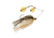 Berkley Power Blade Compact Double Colorado Spinnerbait, 3/8oz, Golden Shiner/Gold + Gold, 1570586