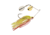 Berkley Power Blade Compact Double Colorado Spinnerbait, 3/8oz, Hot Slaw/Gold + Silver, 1570582