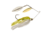 Berkley Power Blade Compact Double Williw Spinnerbait, 1/2oz, E2 Magic/Gold + Silver, 1570643