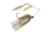 Berkley Power Blade Compact Double Williw Spinnerbait, 1/2oz, Silver Bullet/Gold + Silver, 1570648