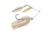 Berkley Power Blade Compact Double Williw Spinnerbait, 1/2oz, White/Gold + Silver, 1570641
