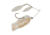 Berkley Power Blade Compact Double Williw Spinnerbait, 1/2oz, White/White + White, 1570654