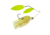 Berkley Power Blade Compact Double Williw Spinnerbait, 1oz, White Chartreuse/Chartreuse + Chartreuse, 1570676