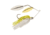 Berkley Power Blade Compact Double Williw Spinnerbait, 3/4oz, E2 Magic/Gold + Silver, 1570659