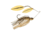 Berkley Power Blade Compact Double Williw Spinnerbait, 3/4oz, Golden Shiner/Gold + Gold, 1570663