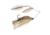 Berkley Power Blade Compact Double Williw Spinnerbait, 3/4oz, Herring/Silver + Silver, 1570661