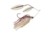Berkley Power Blade Compact Double Williw Spinnerbait, 3/4oz, Purple Rain/Silver + Silver, 1570662