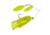 Berkley Power Blade Compact Double Williw Spinnerbait, 3/8oz, Chartreuse/Chartreuse + Chartreuse, 1570635