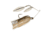 Berkley Power Blade Compact Double Williw Spinnerbait, 3/8oz, Herring/Silver + Silver, 1570630