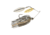 Berkley Power Blade Compact Double Williw Spinnerbait, 3/8oz, Shad Spawn/Gold + Silver, 1570629
