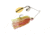 Berkley Power Blade Standard Colorado/Indiana Spinnerbait, 3/8oz, Hot Slaw/Silver + Gold, 1570524
