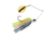 Berkley Power Blade Standard Colorado Spinnerbait, 3/4oz, Old School/Gold, 1570465